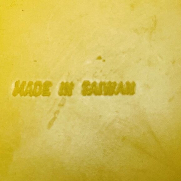 Stackable Toy House Lot Yellow Red White Floor Walls Roof Vintage Taiwan - Picture 8 of 8